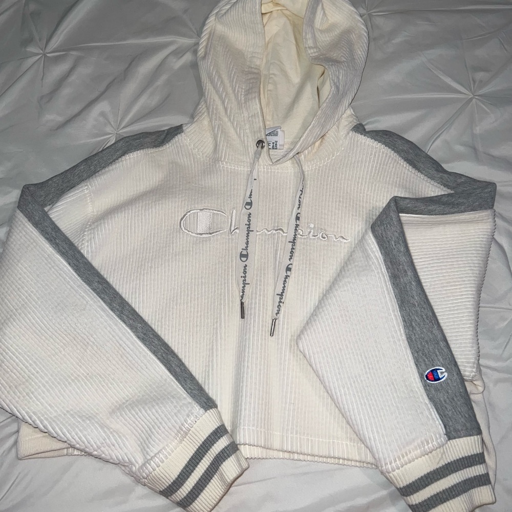 Champion cropped hoodie